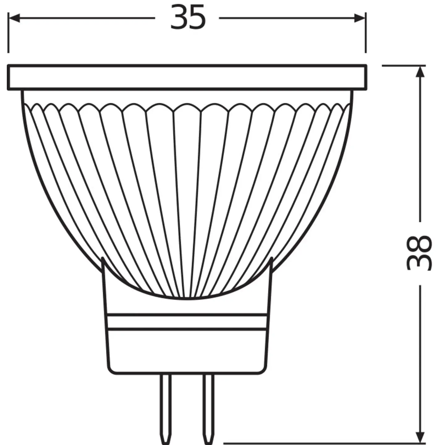 LÃ¢mpada Foco LED Ledvance/Osram GU4 2.5W 184Lm 4000K 36Âº IP20 2