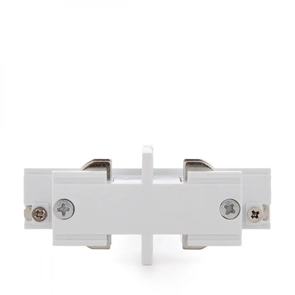 Trilha de 3 Fases de Conector Em Linha Reta Branco 3
