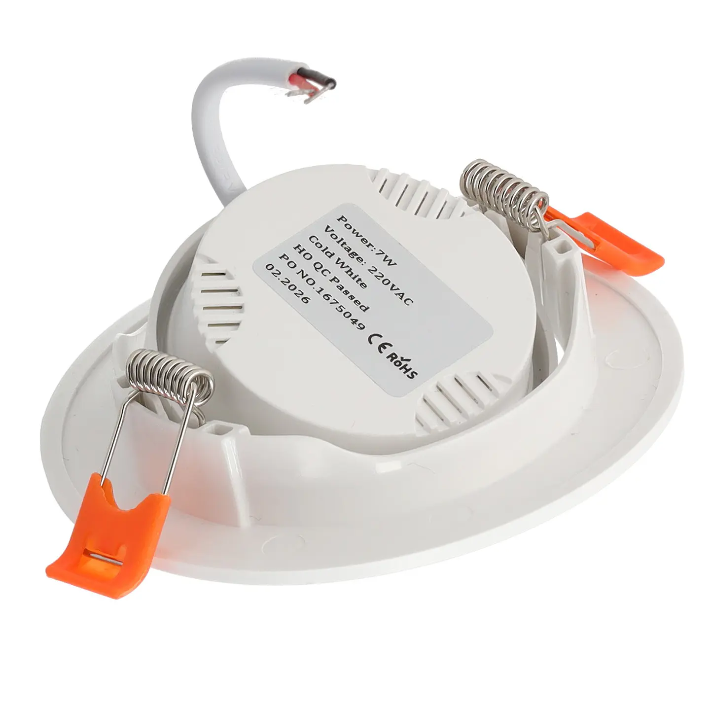Foco Downlight Circular LED 7W 630Lm 4200ÂºK 40.000H [LM-4203-W] 2
