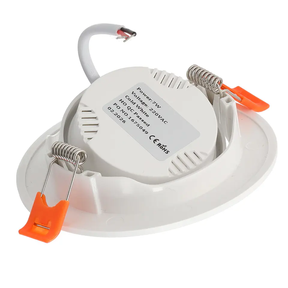 Foco Downlight Circular LED 7W 630Lm 4200ÂºK 40.000H [LM-4203-W] 2