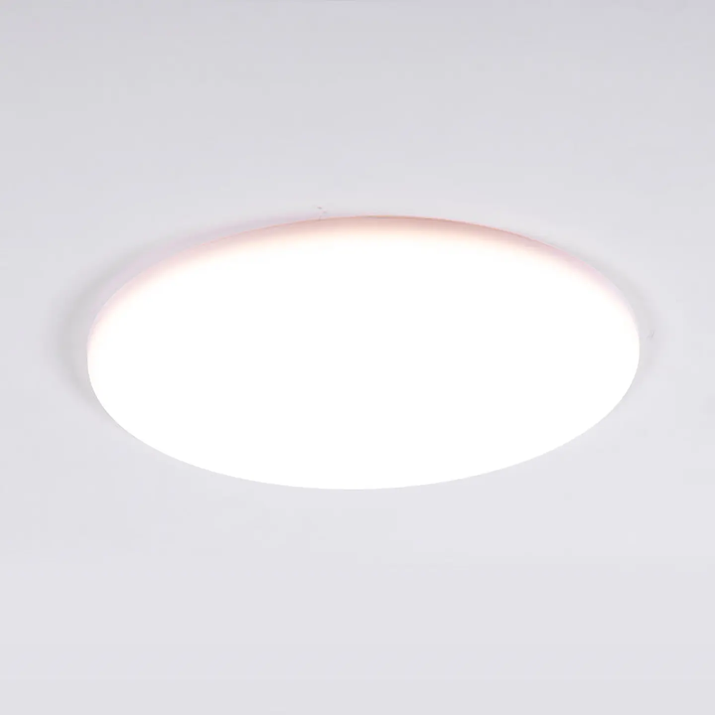 Placa LED 22W 1.735Lm 2700ÂºK Circular sem Moldura 40.000H [LUM-NSDL-R185] 2