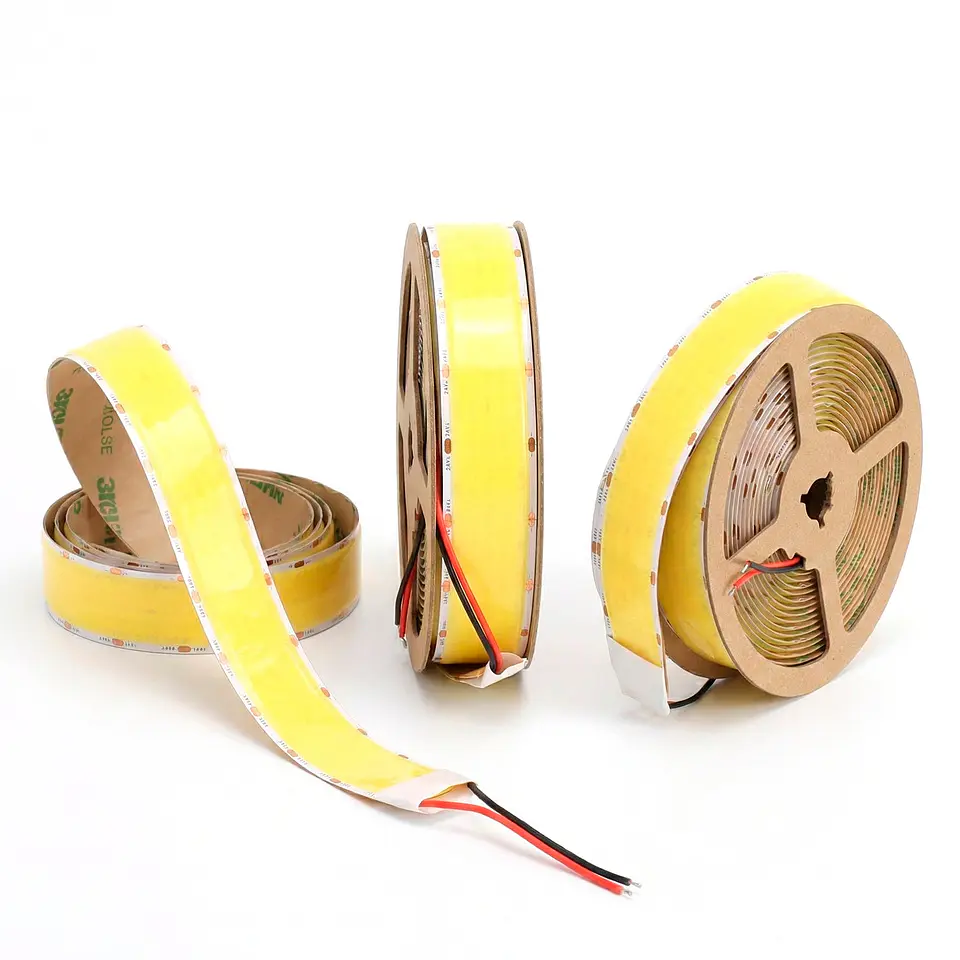 Faixa de Led 24VDC 36W COB 1680LEDs/M 2700Lm/M 3000ÂºK IP20 5 Metros 4