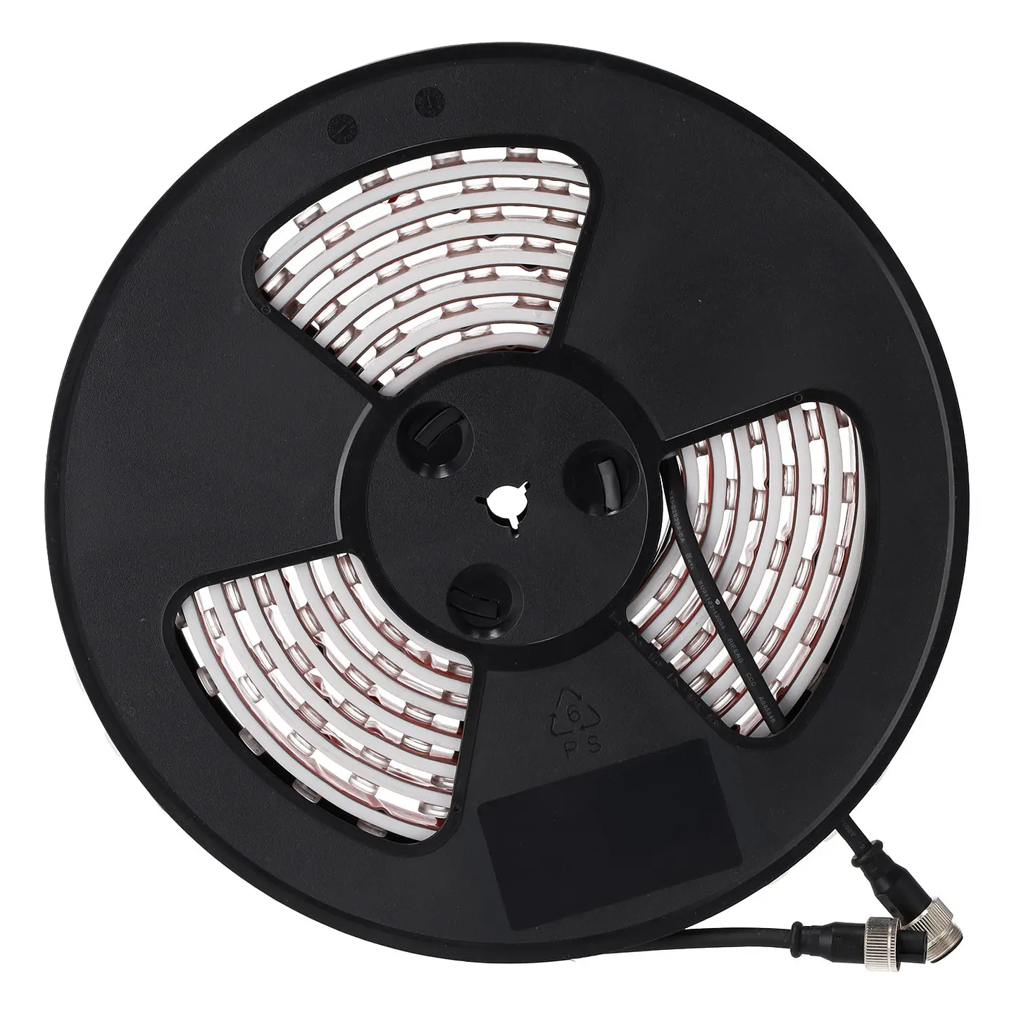 Arruela de parede LED flexÃ­vel 18W 24VDC 42LEDs/M SMD2835 1260Lm/M IP65 3000ÂºK 5 metros 5