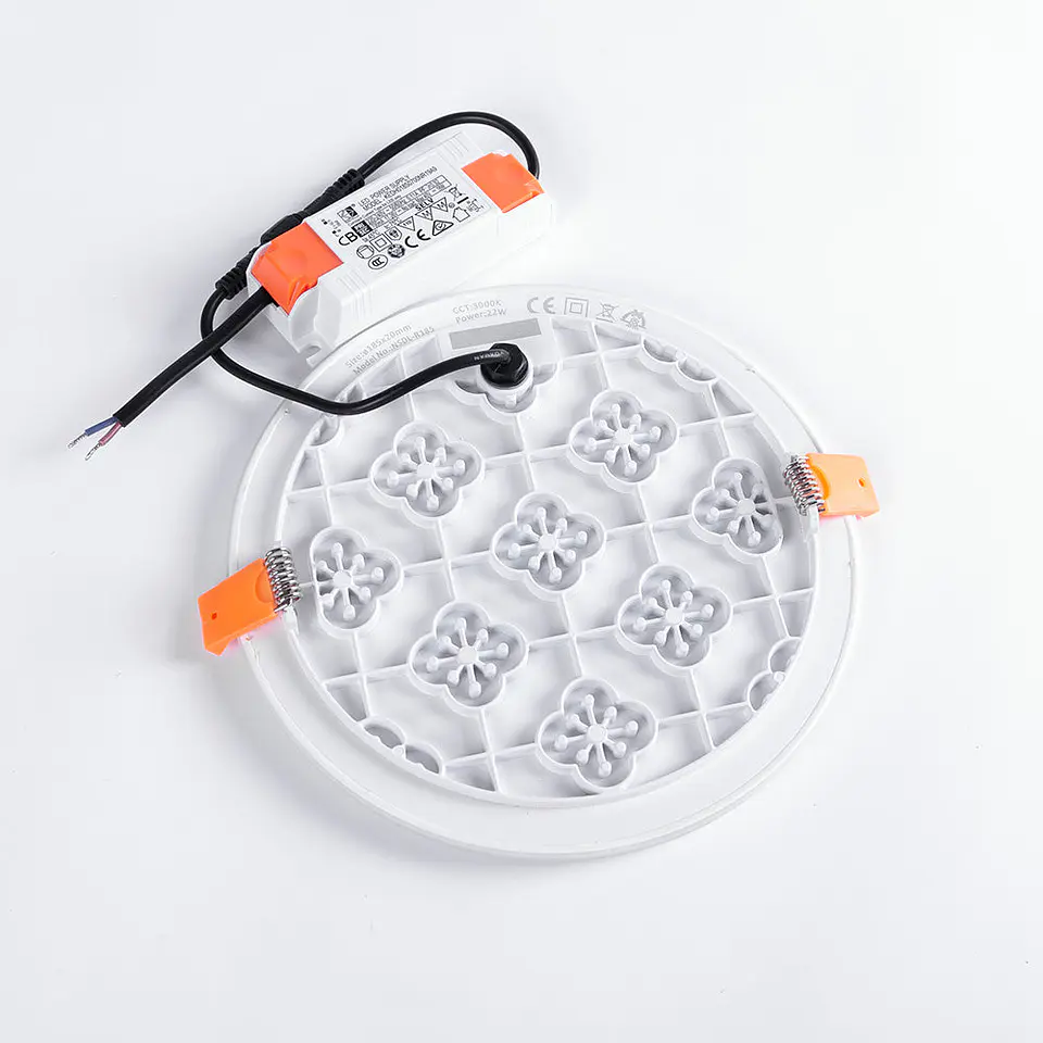 Placa LED 22W 1.735Lm 2700ÂºK Circular sem Moldura 40.000H [LUM-NSDL-R185] 6