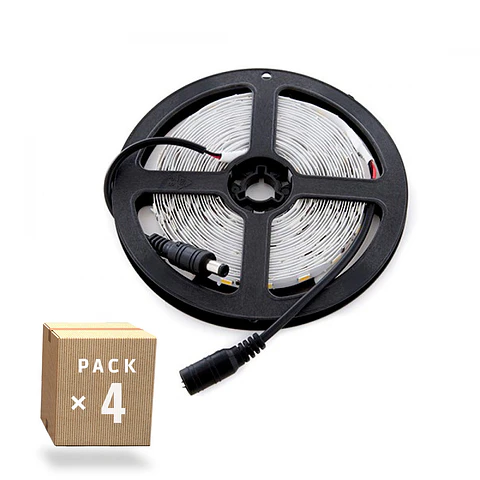 Pack 4 Tiras LED 72W 4200Lm 4200ºK 300