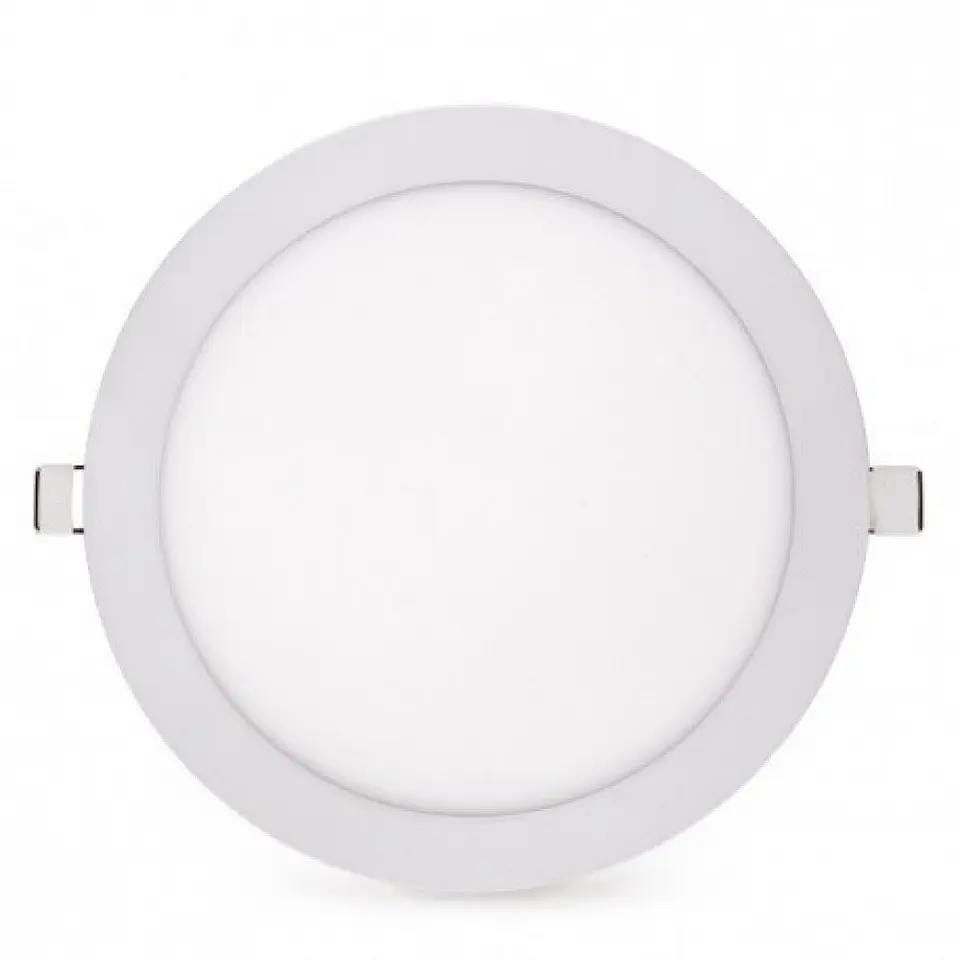 Placa LED 20W 1498Lm 2700ÂºK Caixa Personalizada Circular 40.000H [GR-RDP15-20W-WW-EP01] 3