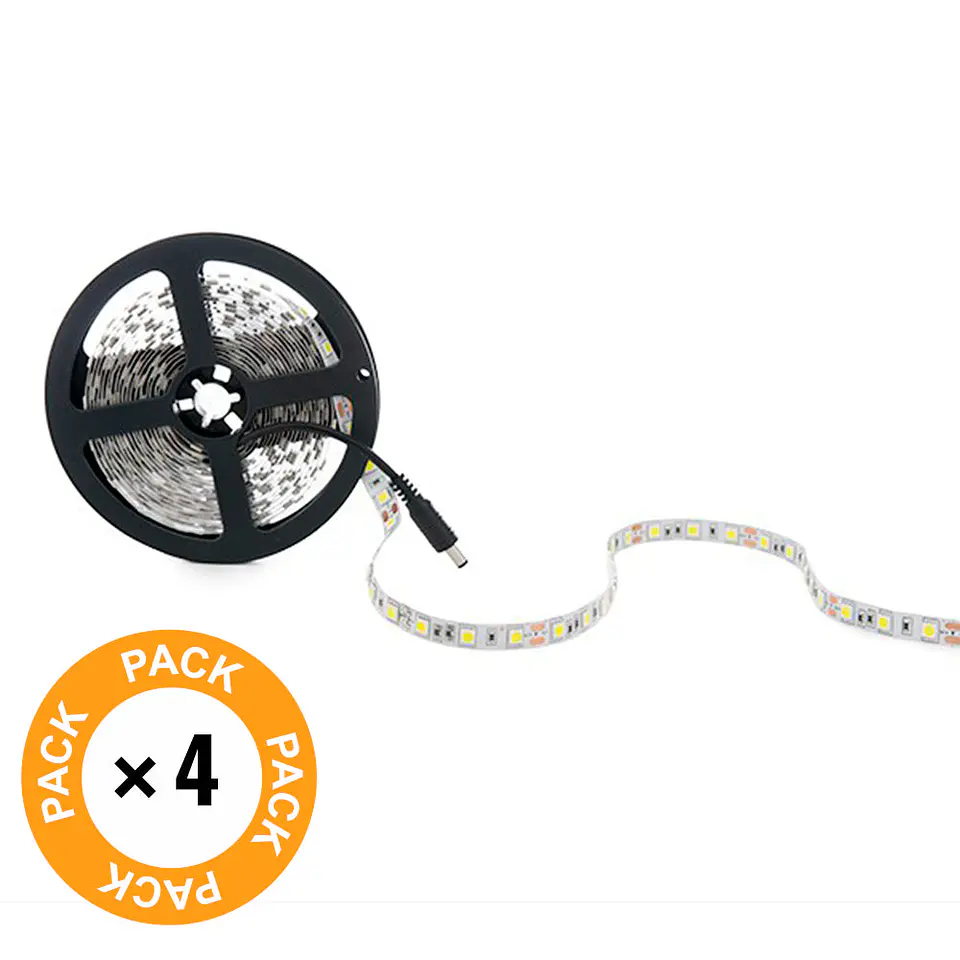 Pack 4 Tiras LED 72W 3970Lm 3000ÂºK 300 2