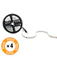 Pack 4 Tiras LED 72W 4200Lm 6000ÂºK 300 X SMD5050 12VDC x5M 40.000H [PL219009W-PK4-AP] - Thumbnail 2