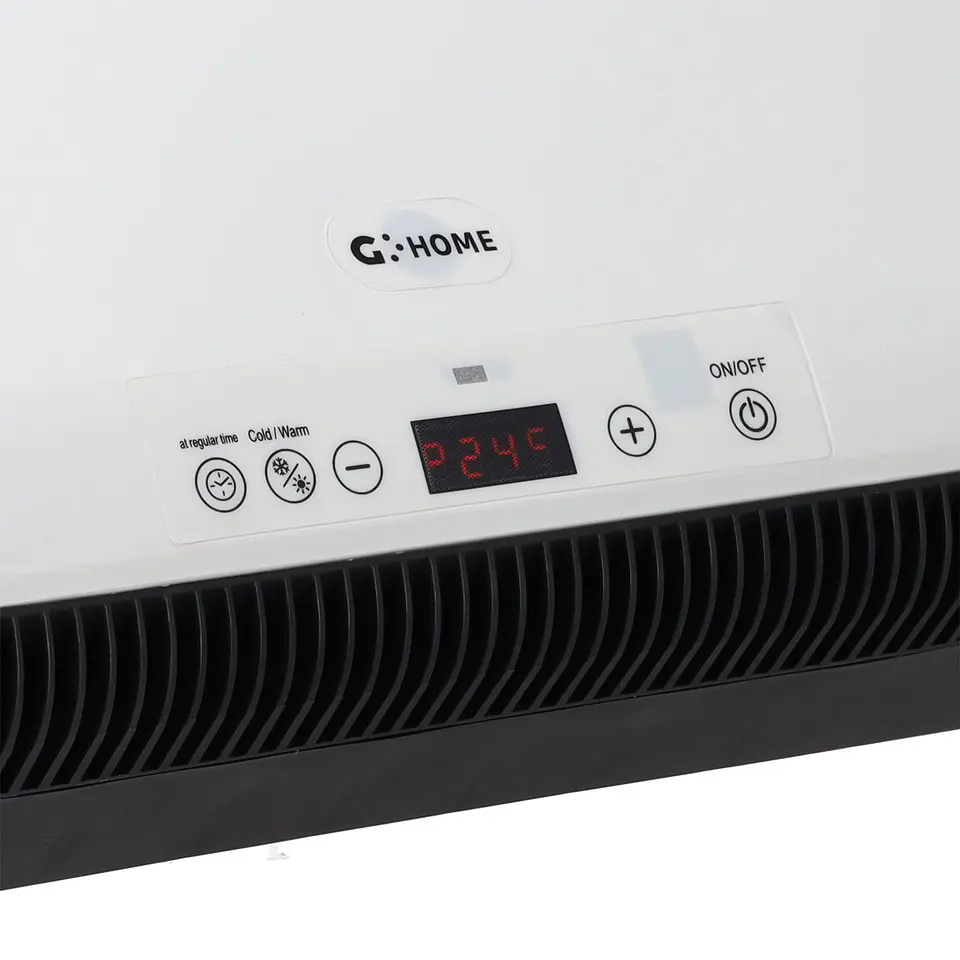 Aquecedor PTC + Ventilador 1600W Controle Remoto Branco 3
