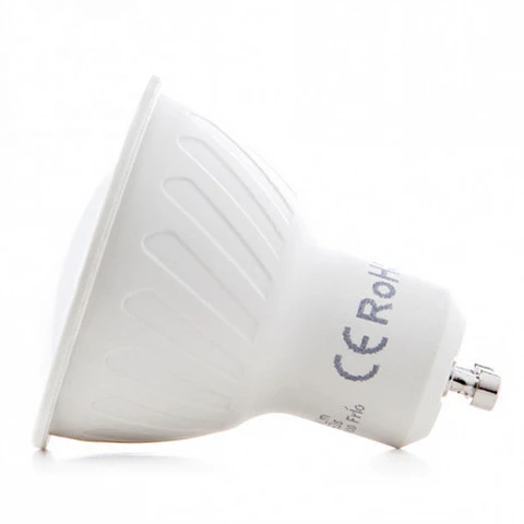 Lampada LED GU10 6W 500Lm 4200ºK Caixa Personalizada 40.000H [HO-GU10-SMD-6W-IC-W-EP07]