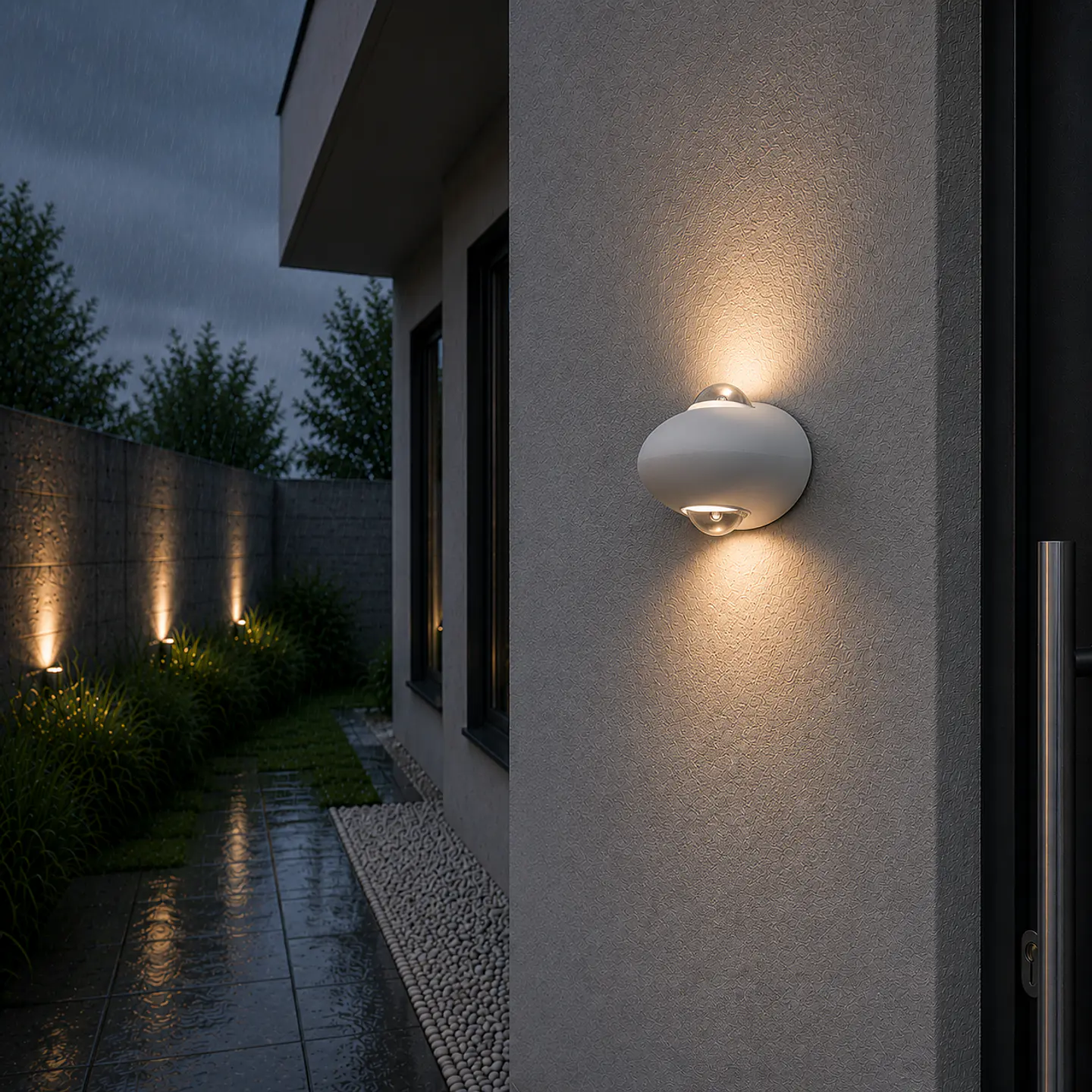 Aplique LED 10W 648Lm 4000ÂºK Genesis IP65 40.000H [TH-857-W] 1