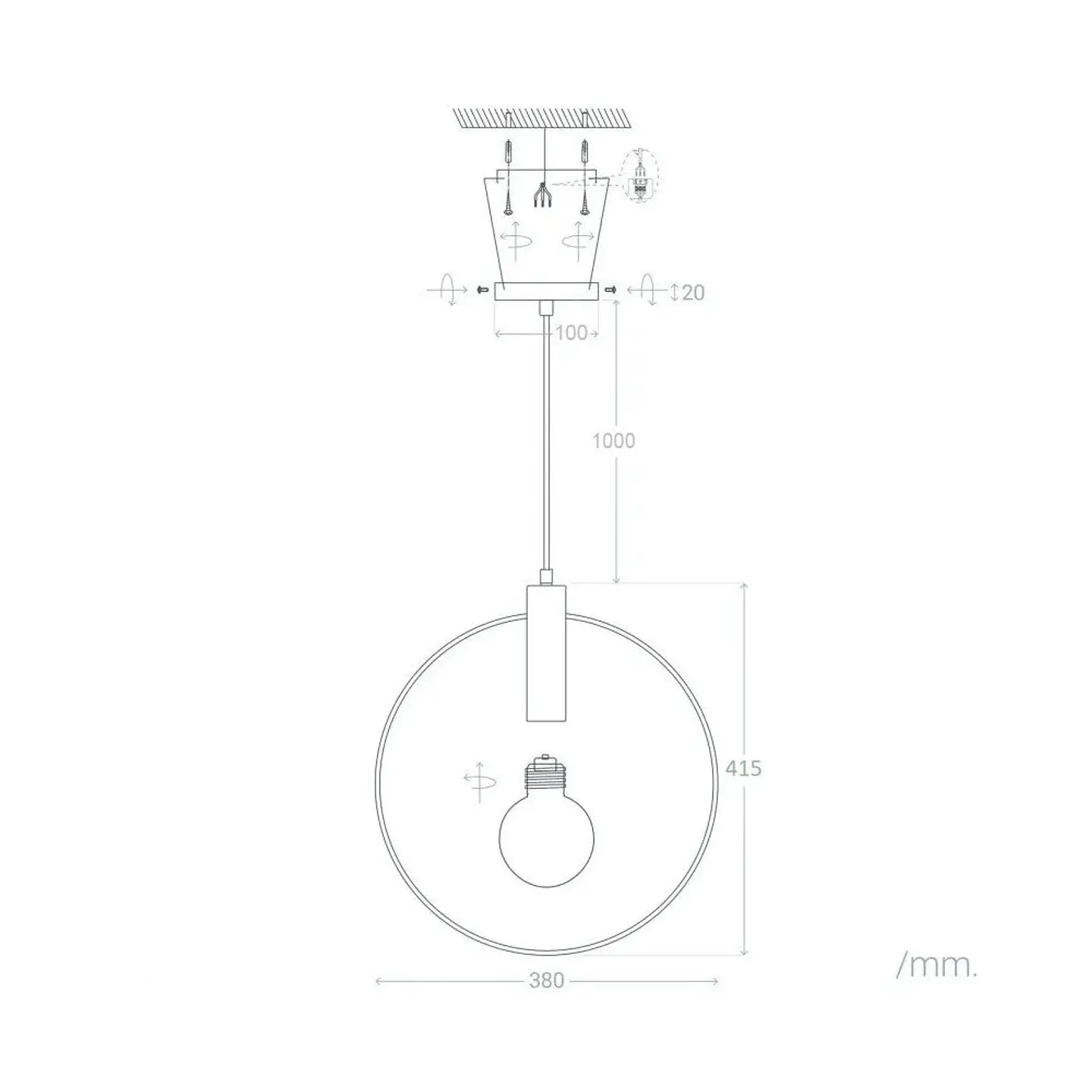 Lampada Pendurada 