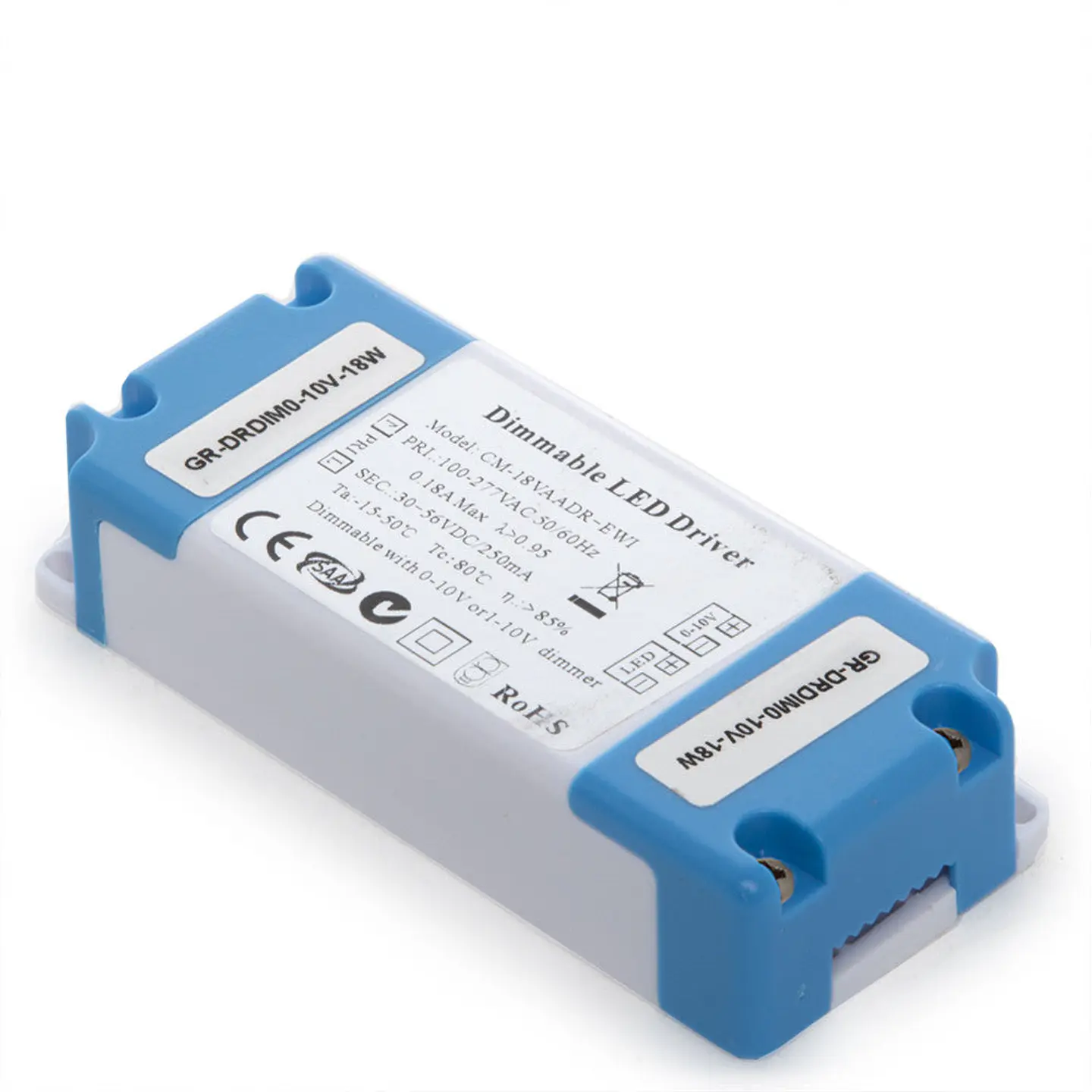 Driver CM-18VAaDR Pot.18W V Out 12-48VDC 300 mA Clase II 0-10V [BX3-DRDIM0-10V-18W] 4