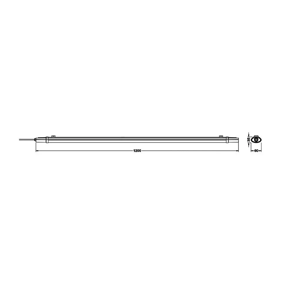 Equipamento ImpermeÃ¡vel Ledvance 36W 4320Lm 6500K 110Âº IP65 2