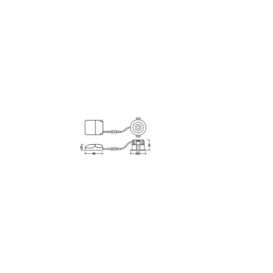 Foco LED LEDVANCE 8W 680Lm 3000K 36Âº IP44 RegulÃ¡vel 3