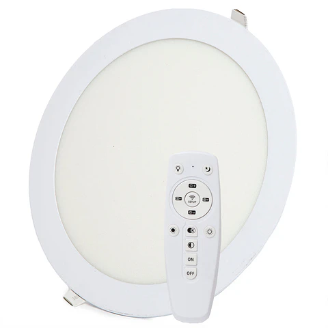 Painel LED 18W 1.800Lm Controle Remoto (Intensidade-CCT) 40.000H [HO-PL-18W-RC]