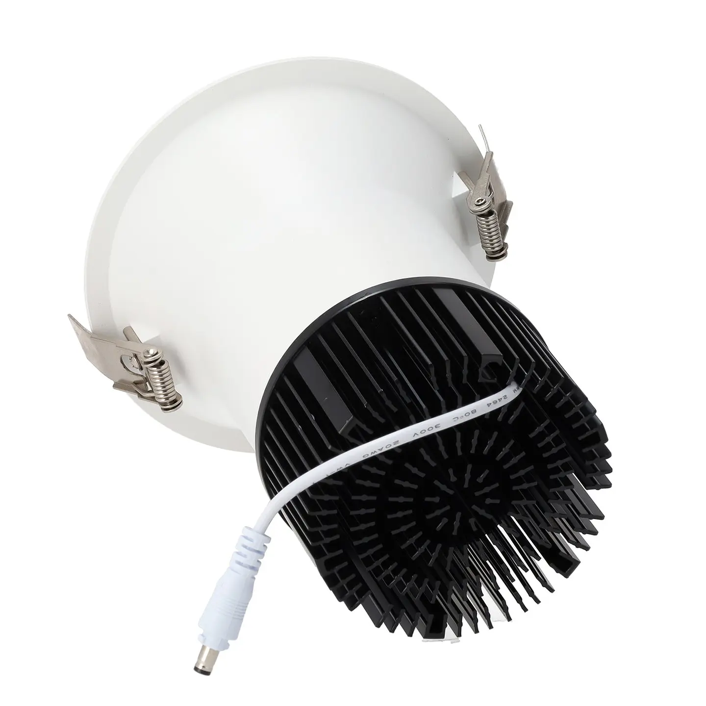 Downlight LED Embutido 15W 90Lm/W CRI>95 2700ÂºK Driver Lifud 50.000H Branco Quente 4
