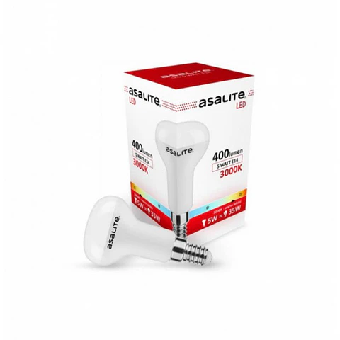 Lampada LED Asalite E14 5W 400Lm 3000K IP20 [ASAL-0064]
