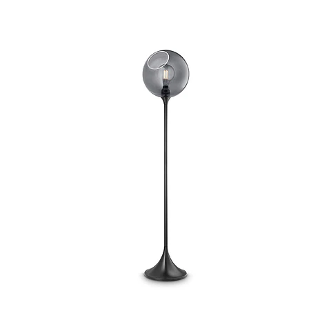 Lumiaria De Piso "Ballroom Smoke" E27 Sem Lampada