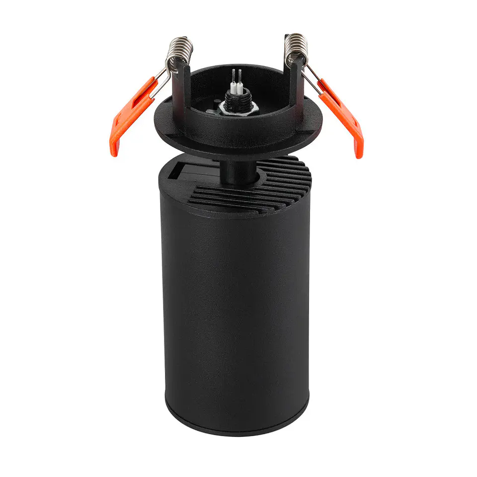 Spot Embutido GU10 Preto (Sem Lampada) [LUM-RGU10-B] 5