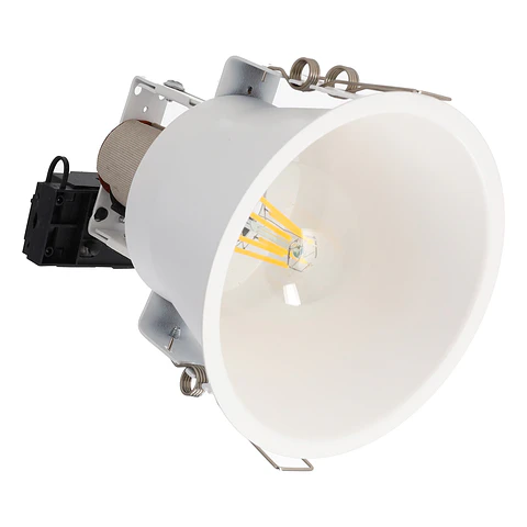 E27 Downlight - Acabamento Branco