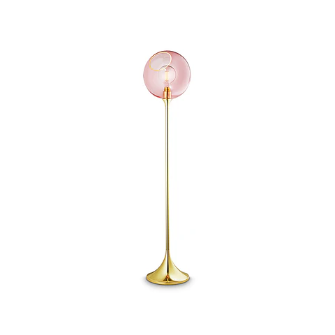 Lumiaria De Piso "Ballroom Rose" E27 Sem Lampada