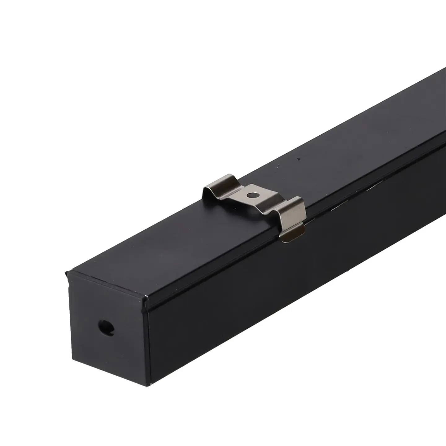 Perfil Para Fitas LED 2 metros -Difusor Opala Negra 4