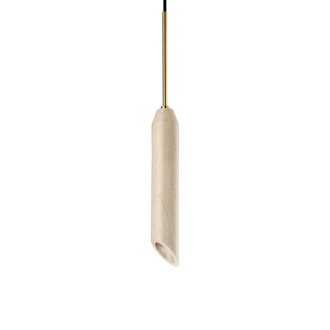 Lampada Pendurada "Marble Art Sand" GU10 Sem Lampada