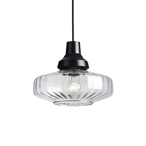 Lampada Pendurada "New Wave Optic Clear" E27 Sem Lampada