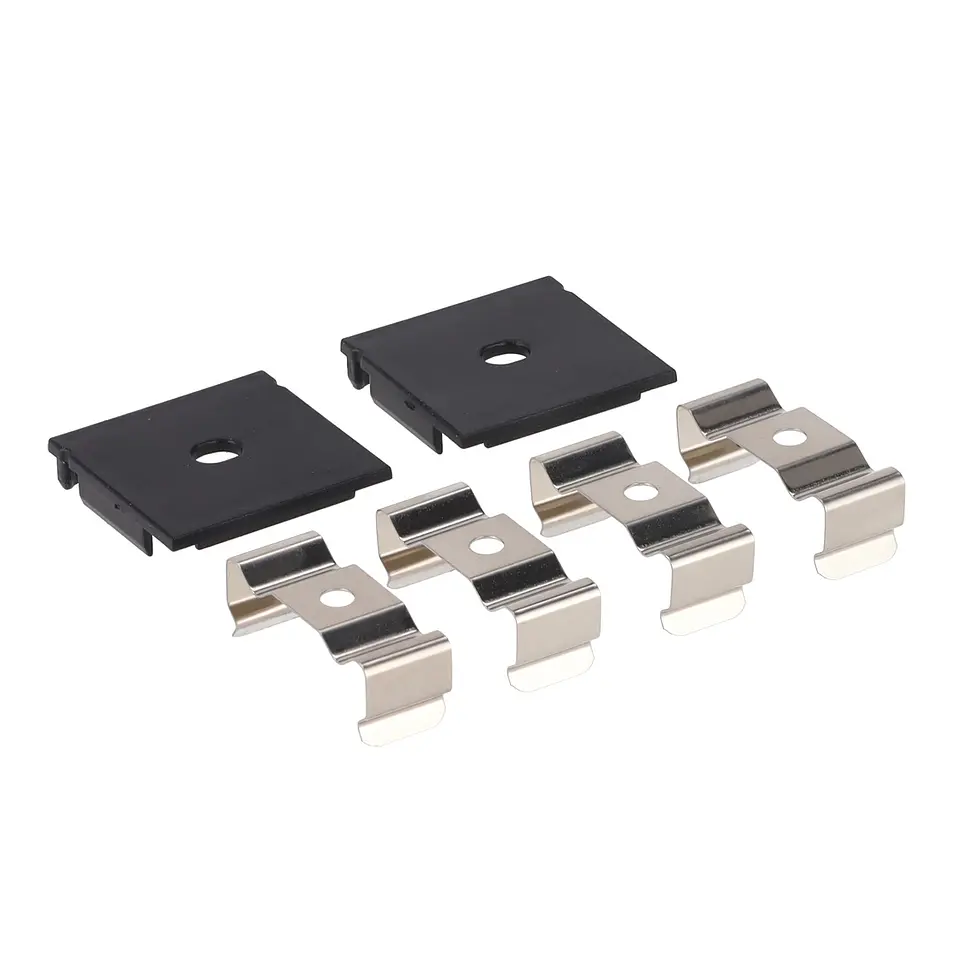 Perfil Para Fitas LED 2 metros -Difusor Opala Negra 5