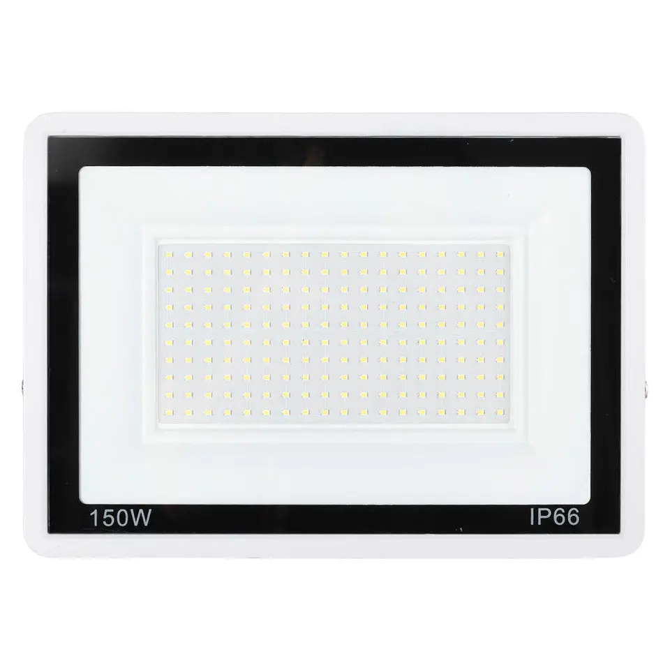 Holofote LED 150W 12.000Lm 6000ÂºK IP66 RegulÃ¡vel 60.000H Acabamento Branco [LM-6013-W-CW] 4