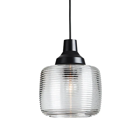 Lampada Pendurada "New Wave Stripe Clear" E27 Sem Lampada