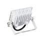 Holofote LED 10W 800Lm 6000ÂºK IP66 RegulÃ¡vel 60.000H Acabamento Branco [LM-6001-W-CW] - Thumbnail 6