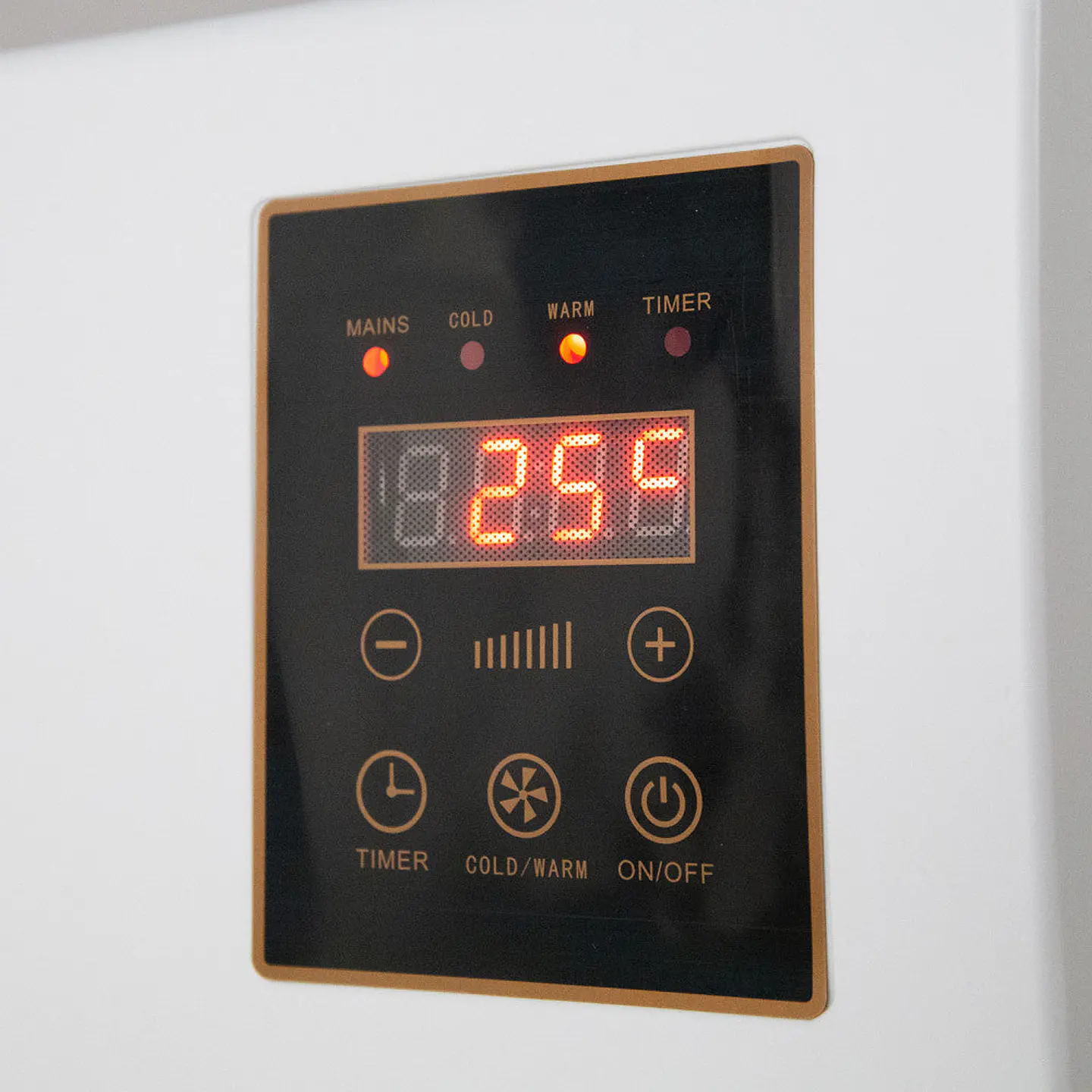Aquecedor PTC + Ventilador 1500W Controle Remoto Branco 5