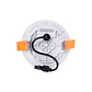 Placa LED 8W 535Lm 2700ÂºK Circular sem Moldura 40.000H [LUM-NSDL-R100-WW] - Thumbnail 4