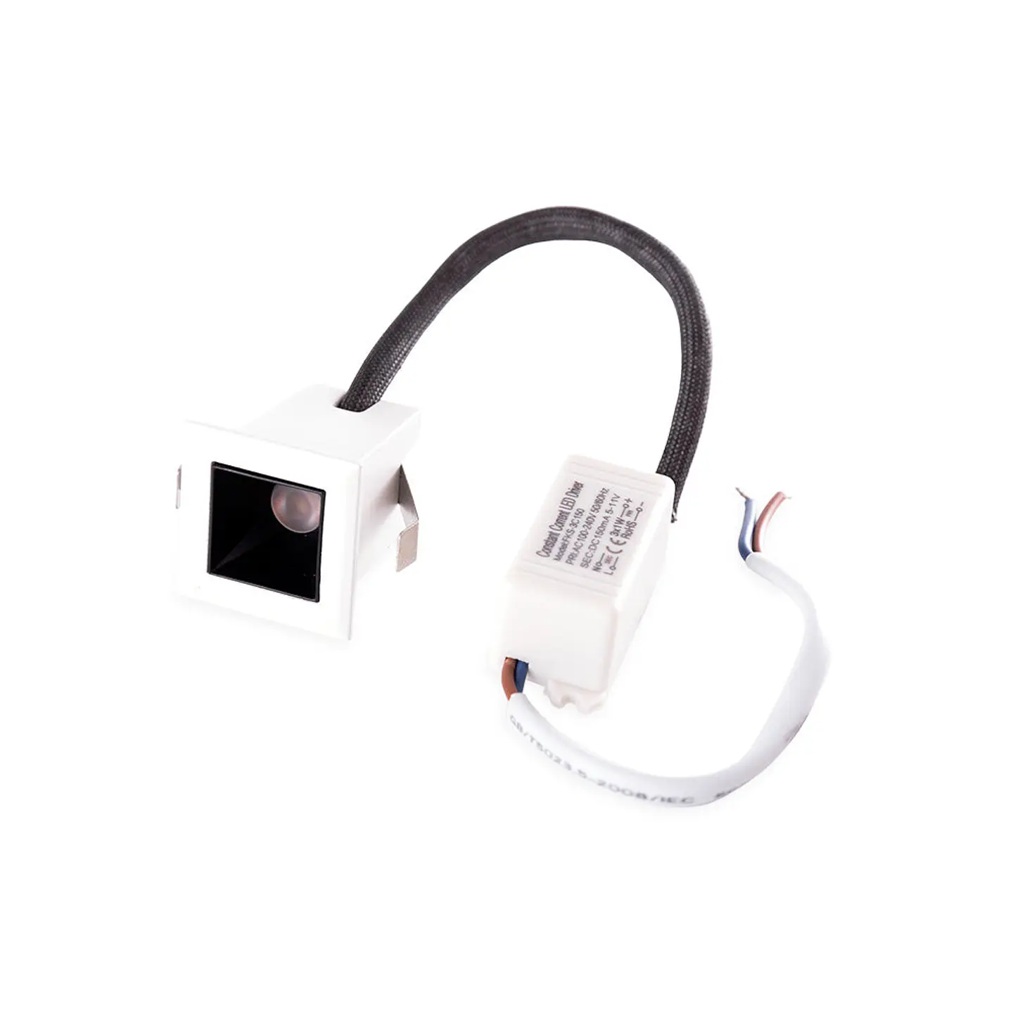 Foco Downlight LED 2W 153Lm 4200ÂºK Retangular PRO SMD3030 50.000H [JW-2W-MW] 3