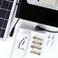 Holofote LED solar 45W 6500K Painel: Bateria 6V/6W: Controle remoto 3,2V/3000MaH [HO-SOLARFL-45W-01] - Thumbnail 6