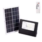 Holofote LED solar 30W 6500K Painel: Bateria 6V/6W: Controle remoto 3,2V/3000MaH [HO-SOLARFL-30W-01] - Thumbnail 1