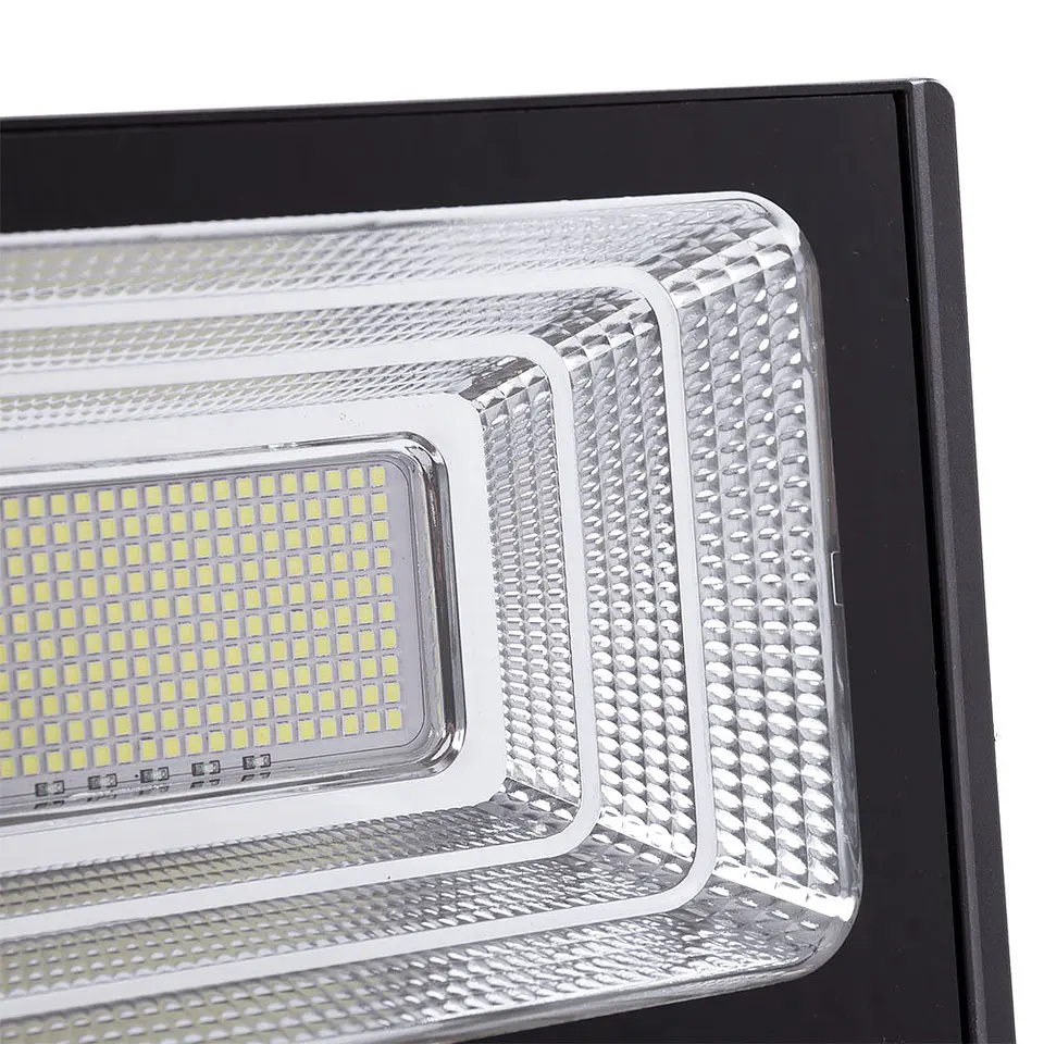 Holofote LED solar 120W 4000K Painel: 6V/15W Bateria: 3,2V/8000MaH Controle remoto [HO-SOLARFL-120W-01-W] 3