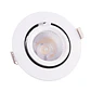 Foco Downlight LED 7W 1050Lm 2700ÂºK Circular AjustÃ¡vel 40.000H [HO-COB-C-OR-7W-WW] - Thumbnail 2