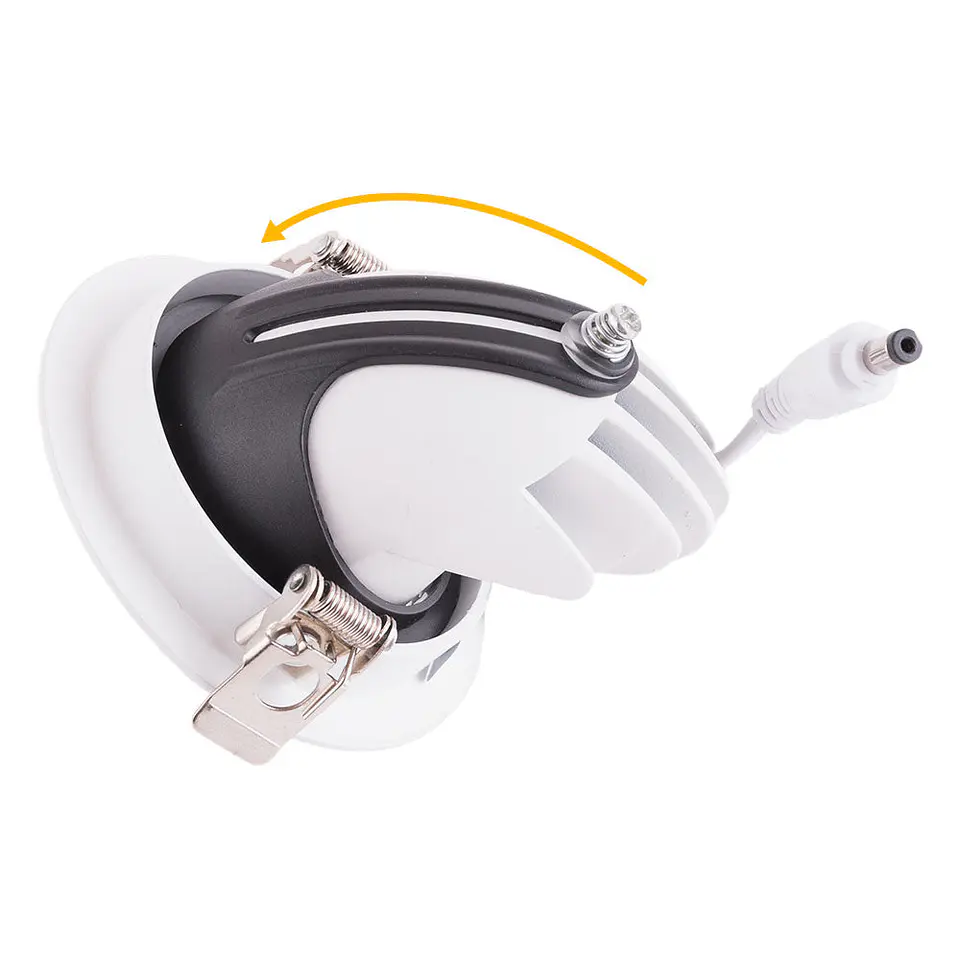 Foco Downlight LED 7W 1050Lm 2700ÂºK Circular AjustÃ¡vel 40.000H [HO-COB-C-OR-7W-WW] 4