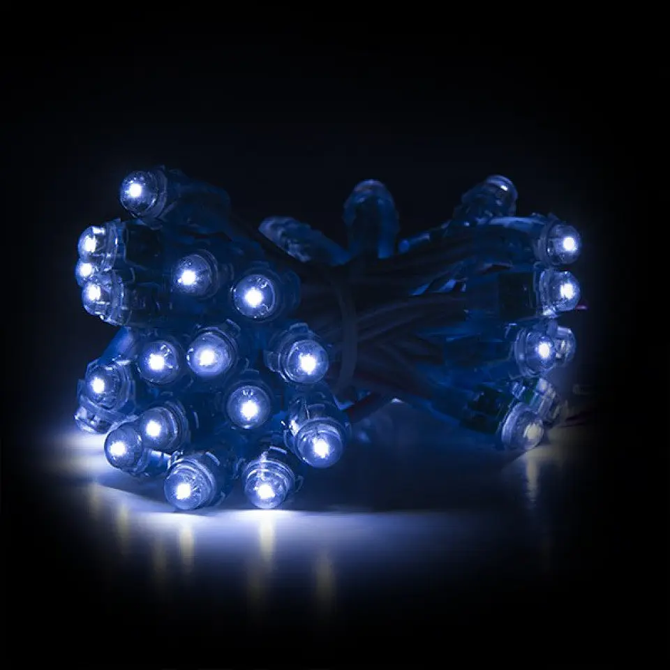 Pixel LED 0,1W 1,7Lm 4200ÂºK 12Mm 5V Epistar (String 50 Unidades) Branco 50.000H [DE-PIX-12-W] 2