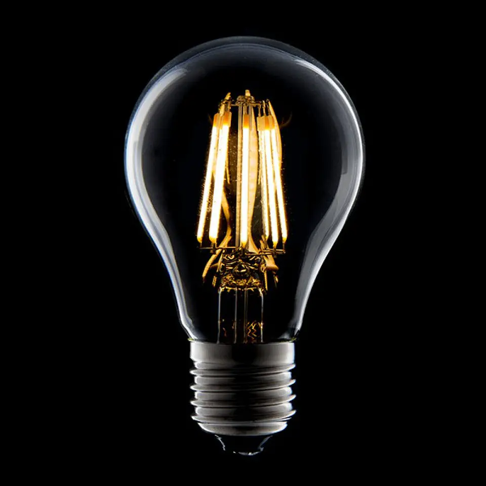 LÃ¢mpada LED E27 8W 547Lm 2000ÂºK Filamento 40.000H [HO-J27DH68-WW] 1