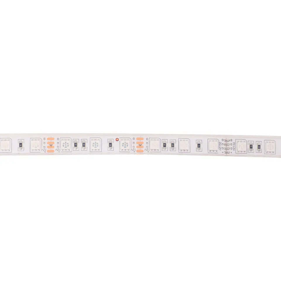 Faixa de 60 LEDs 72W 4.000Lm SMD5050 12VDC IP68 RGB SubmersÃ­vel x5M 40.000H [CA-5050-12V-IP68-RGB]-RGB 5