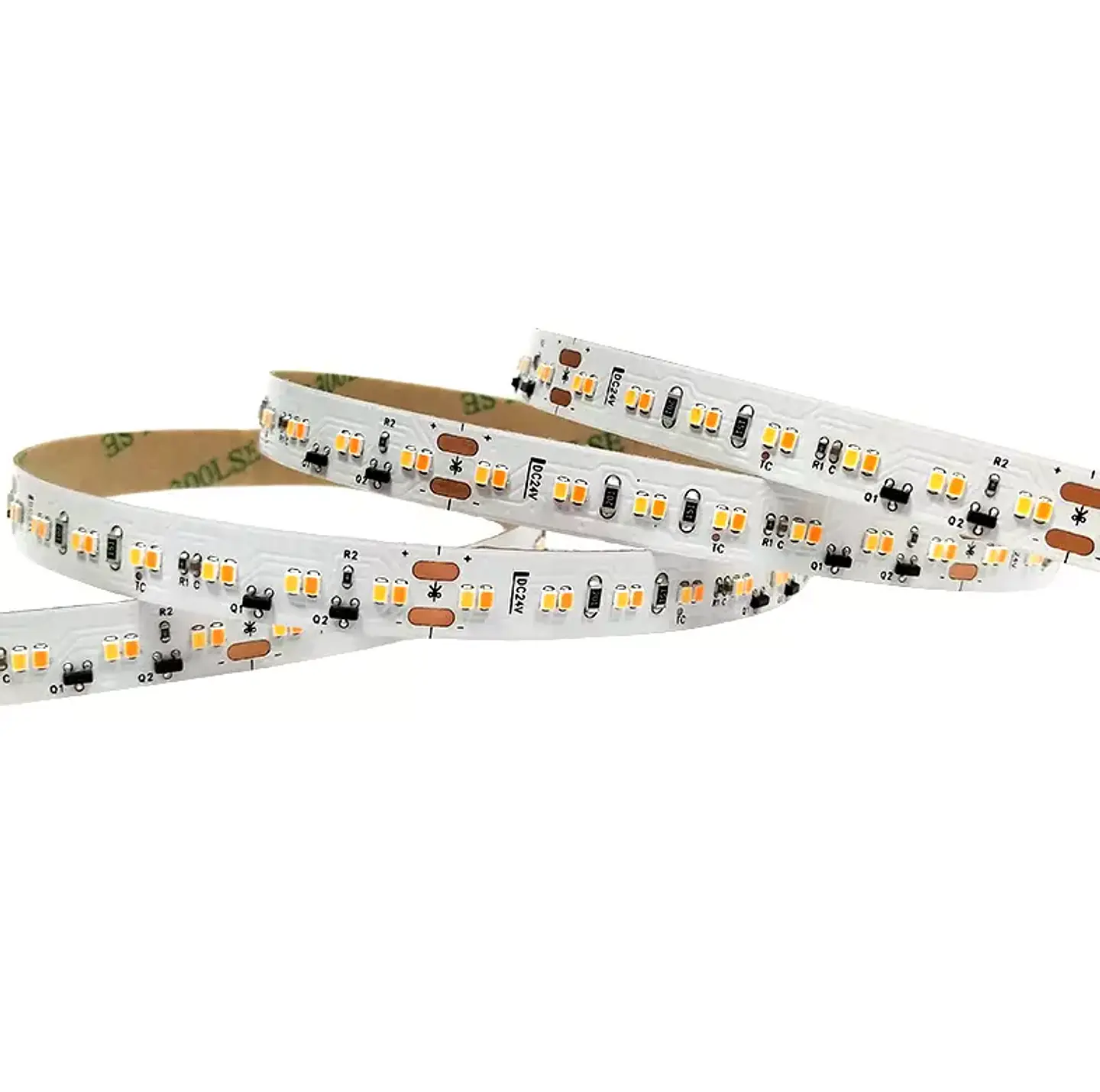 Faixa de 60 LEDs 72W 4.000Lm CRI85 6000ÂºK SMD5050 12VDC IP20 Quente/Frio x5M 40.000H [CA-5050-12VCWWW-IP25] 1