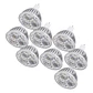 Pacote de 8 LÃ¢mpadas LED GU5.3 6W 515Lm 3000ÂºK 40.000H [CA-MR16-9W-WW-PK8-AP] - Thumbnail 3