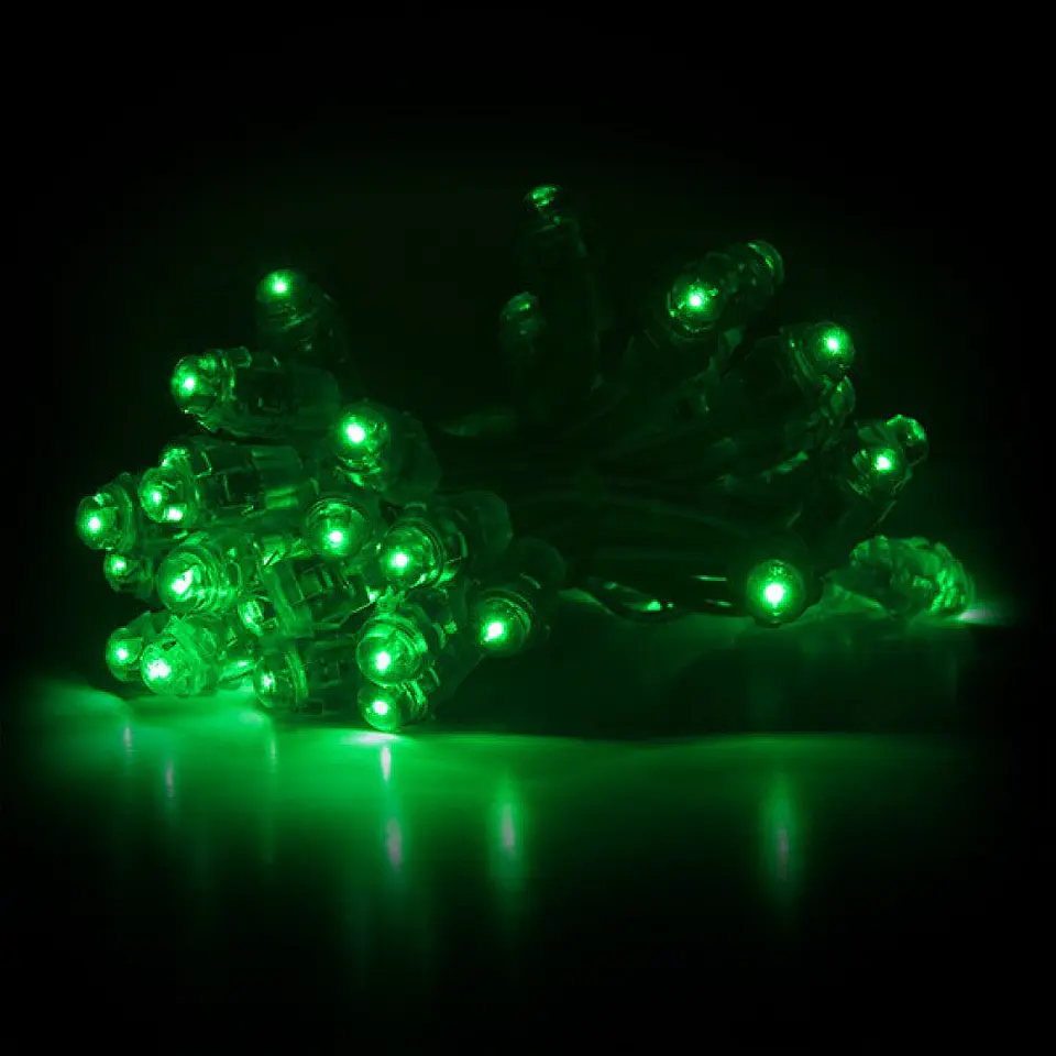 Pixel LED 0,1W 2Lm 12Mm 5V Epistar (String 40 Unidades) Verde 50.000H [DE-PIX-12-G] 2
