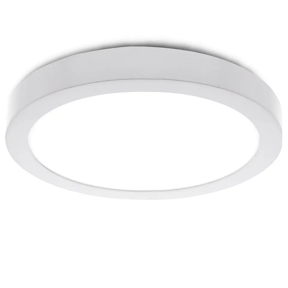 LuminÃ¡ria de teto LED 18W 1800Lm 6000ÂºK Circular 12VDC 40.000H [JL-JM18WR-12V-CW] 1