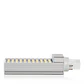 LÃ¢mpada LED G24 8W 680Lm 6000ÂºK 40.000H [CA-HLG24-4P-8W-CW] - Thumbnail 3