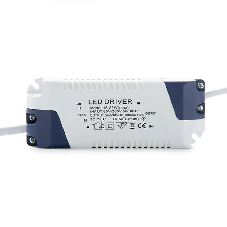 Painel LED 25W 2500Lm 4200ÂºK Quadrado 40.000H [HO-RDP-25W-W] 5